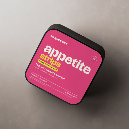 Appetite Balance Strips tin from above