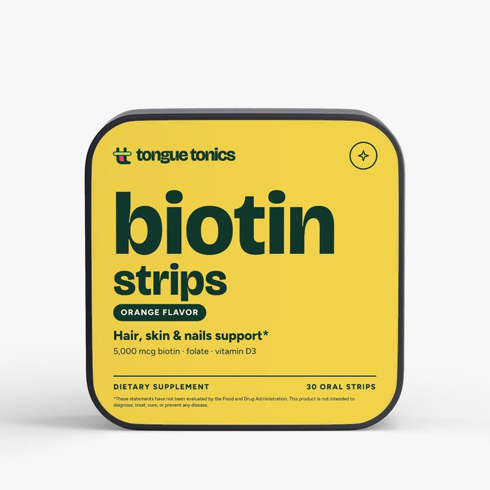Hair, Skin & Nails Strips tin, front