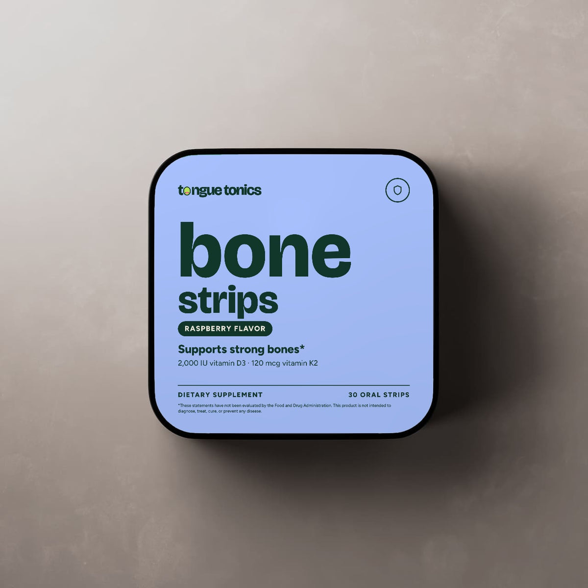 Bone Support Strips tin from above