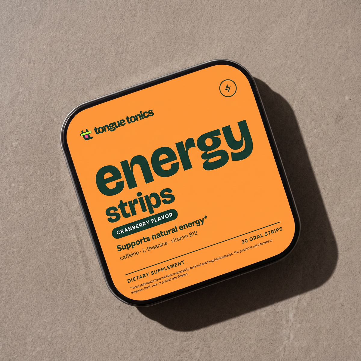 Energy Strips tin from above