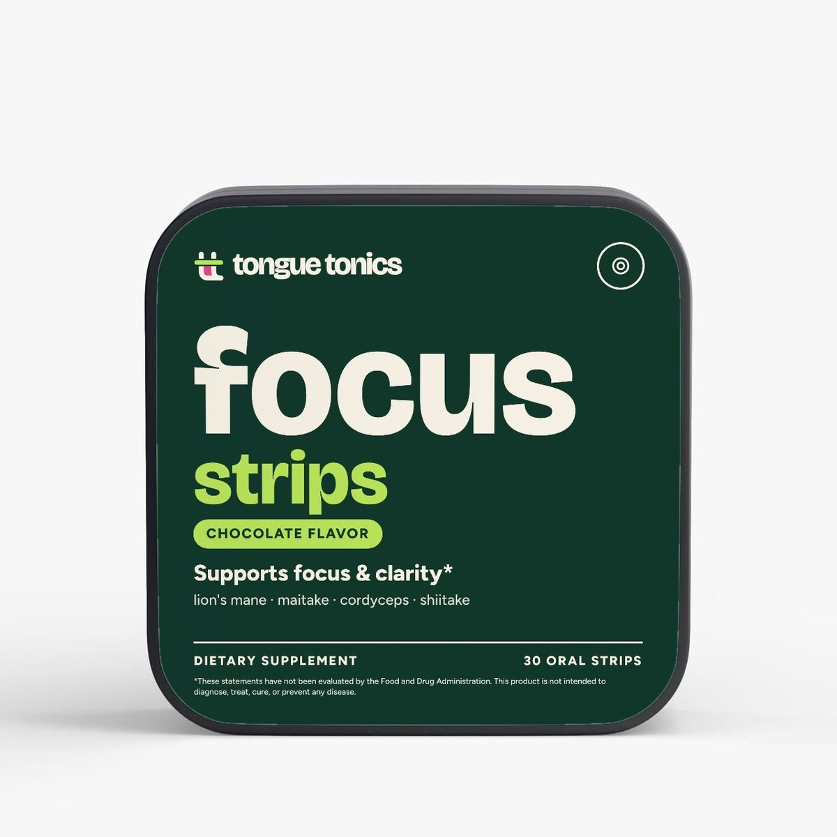 Mushroom Focus Strips tin, front