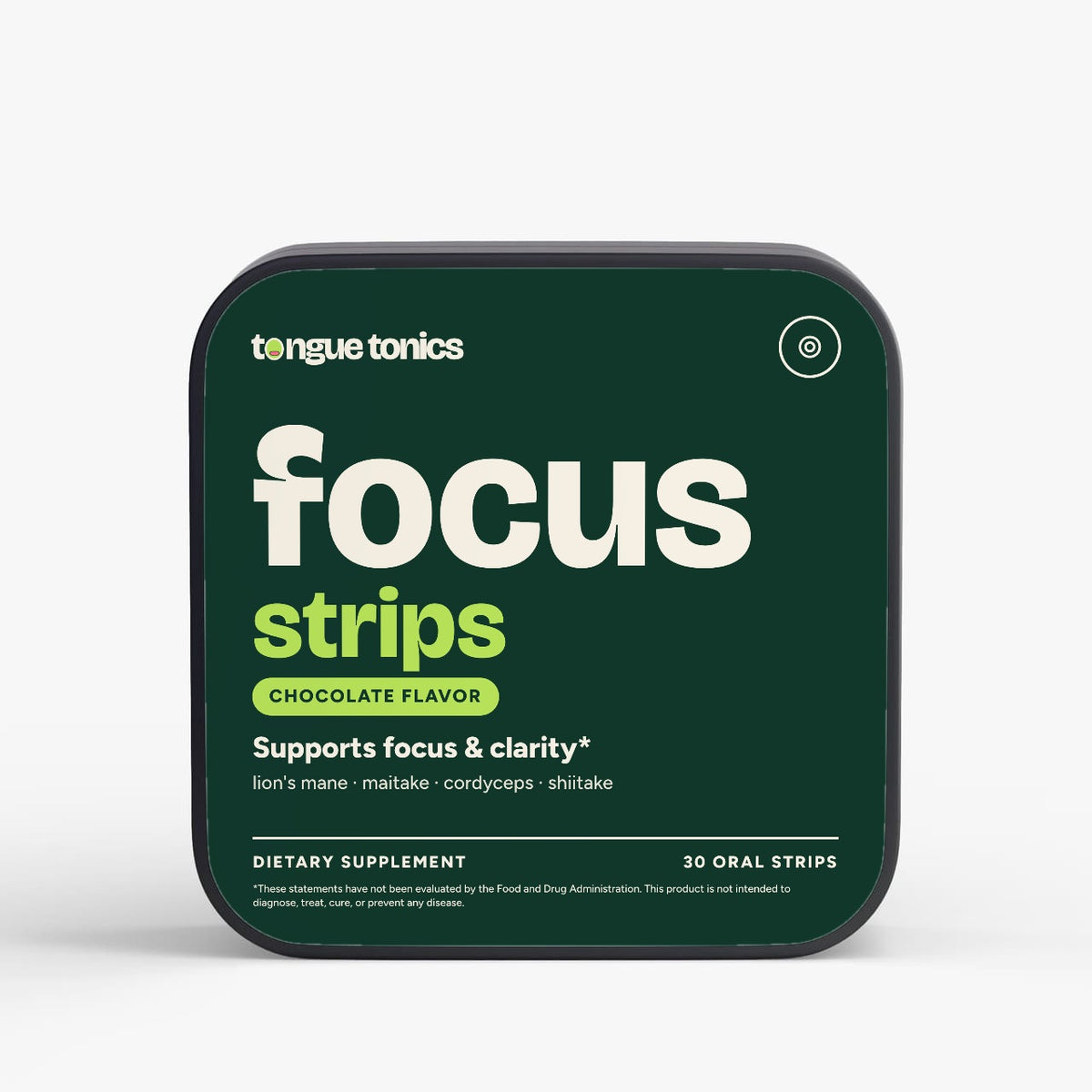 Mushroom Focus Strips tin, front
