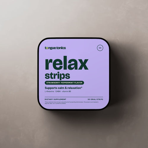 Cognitive Relax Strips tin from above